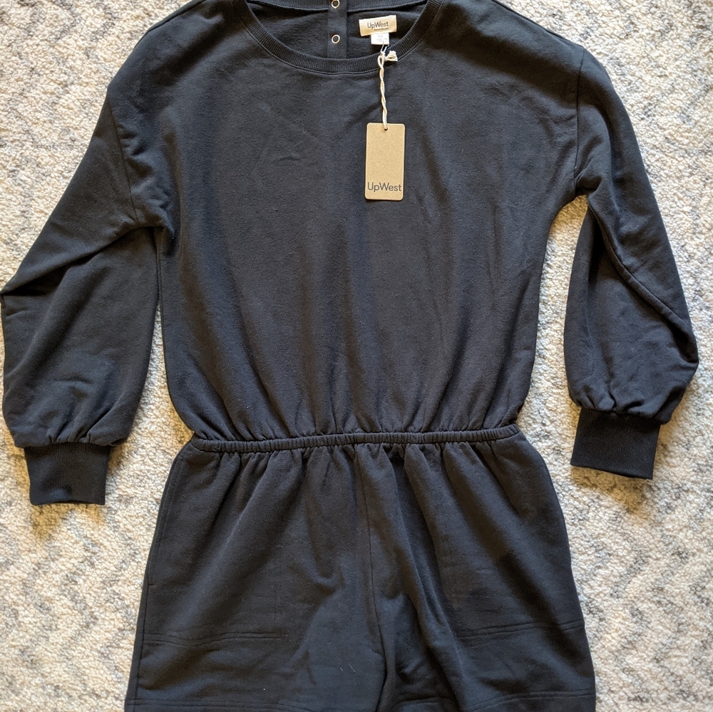NWT UpWest Cozy Weekend Romper XS